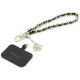 Guess Universal Hand Strap Saffiano Chain 4G Charm, Black