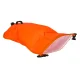 Swimming Safety Buoy with Dry Bag and Whistle, 28L, Orange