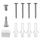 Maclean NanoRS RS180 Wall Mount for PlayStation 5, White