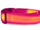 LED Glowing Collar for Dogs and Cats, Adjustable 36-59 cm, Pink