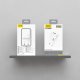 GaN Wall Charger Dudao A26TEU 25W USB-C & USB-A Adapter - White
