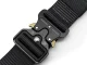 Tactical Belt with Quick Release Buckle, 130 cm, Black