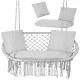 2-Person Hanging Chair Cushion Set Gardlov, Grey