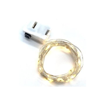 Battery Operated LED Fairy Lights Telcon for Crafts & Decor, 100cm