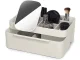 Cosmetics Makeup Organizer Container Storage Box with Drawer and Mirror
