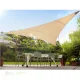 Greenblue GB502 Triangle Sun Shade Sail 5x5x5m, Cream