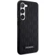 Karl Lagerfeld Saffiano Mono Metal Logo Case for Samsung Galaxy S23, Black