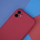 Apple iPhone 14 Plus 6.7\'\' Silicone Color Case Cover, Red