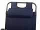 Folding Garden Lounger and Beach Chair Zero Gravity 2in1, Navy Blue