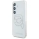 Karl Lagerfeld Rhinestones Case for Samsung Galaxy S25, Transparent