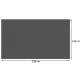 Ruhhy 00022695 Soft and Thick Blanket 160x200 cm, Grey