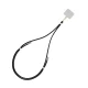 3mk EasyClip Smartphone Lanyard, Black