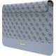 Guess 4G Stripe Metal Logo Laptop Sleeve 14\", Blue