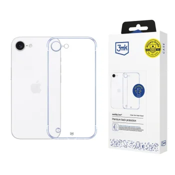 3mk Just20g Clear Case for Apple iPhone 16E, Transparent