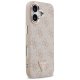 Guess 4G PU Leather MagSafe Case for Apple iPhone 17, Pink