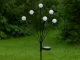 Solar Garden Lights with LED Balls, 2 Pcs, 70 cm
