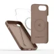 Tech-Protect Silicone MagSafe Case for iPhone 16e / 17e, Brown