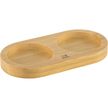 Peugeot Linéa Bamboo Mill Tray for Pepper and Salt Mills, 16 cm