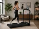 Foldable Electric Home Treadmill JK1608E-2A, 12 km/h, Black