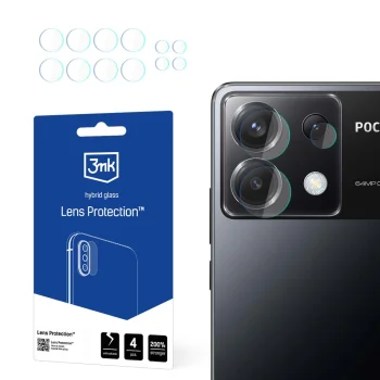 3mk Lens Protection Hybrid Camera Glass for Poco X6 5G
