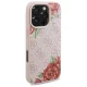 Guess iPhone 16 Pro Max Case 4G Flowers Print MagSafe, Pink
