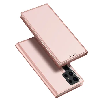 Samsung Galaxy S24 Ultra (SM-S928) DUX DUCIS Magnetic Book Case Cover, Pink