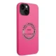 Karl Lagerfeld Silicone RSG Case for iPhone 14 Plus (Pink)