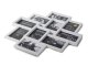 Large 3D Photo Frame for 10 Photos, White