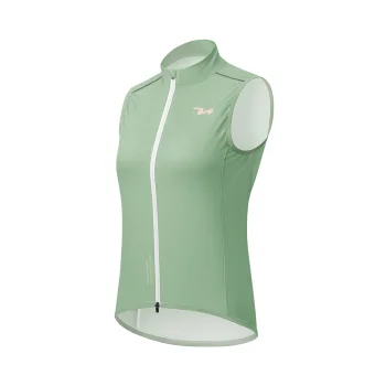 Rockbros MJ008 TVI Women's Cycling Vest Windproof Size S - Green
