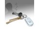 Chip Keychain Reacts to Whistle with LED Key Finder, White