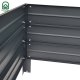 Raised Garden Bed Klasika Garden, 1500x750x300mm, Grey
