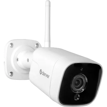 Denver IOC-241 Outdoor WiFi Surveillance Camera, White
