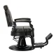 Gabbiano President Old Leather Barber Chair, Green