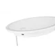 Humanas HS-ML01 Makeup Mirror with LED Lighting, White