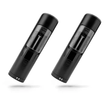 Huslog AK-0549 Gravity Spice Grinder Set, Black
