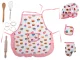 Kitchen Kids Set Cooking Baking + apron and accessories