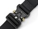 Tactical Belt with Quick Release Buckle, 130 cm, Black