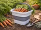 Collapsible Silicone Bucket 17L Folding Camping Pail with Handle
