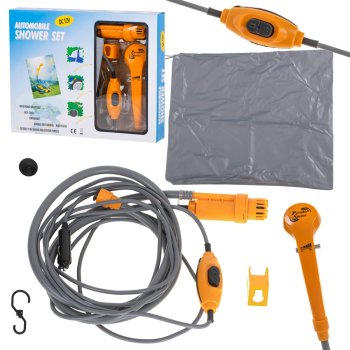 Travel Shower System Portable Outdoor Shower for Camping and Tourism, 12V