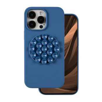 Silicone Stick Case for iPhone 14 Pro Max 6.7", Blue