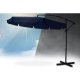 Salokāms Dārza Saulessargs Lietussargs 8 segmenti 350cm, Tumši zils | Folding Garden Umbrella