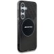 AMG Transparent Rhombs MagSafe Case for Samsung Galaxy S25 Black