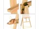 Large Wooden Artist Easel for Studio & Plein Air Painting, Adjustable 165cm