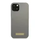 Guess Silicone Logo Plate MagSafe Case for iPhone 13 mini, Grey