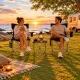 MultiGarden Folding Camping Chair with Headrest and Cup Holder