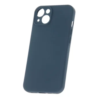 Apple iPhone 15 Pro Max 6.7'' Matt Silicone Color Case Cover, Blue