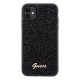 Apple iPhone 11 6.1\'\' Guess Disco Metal Script Case Cover, Black