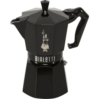 Bialetti Moka Exclusive 6TZ Espresso Maker, Black