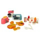 Kids Kitchen Toy Set: Microwave, Toaster, Mixer & Accessories