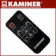 Kaminer Zelva Electric Glass Heater, 2500W, WiFi, White